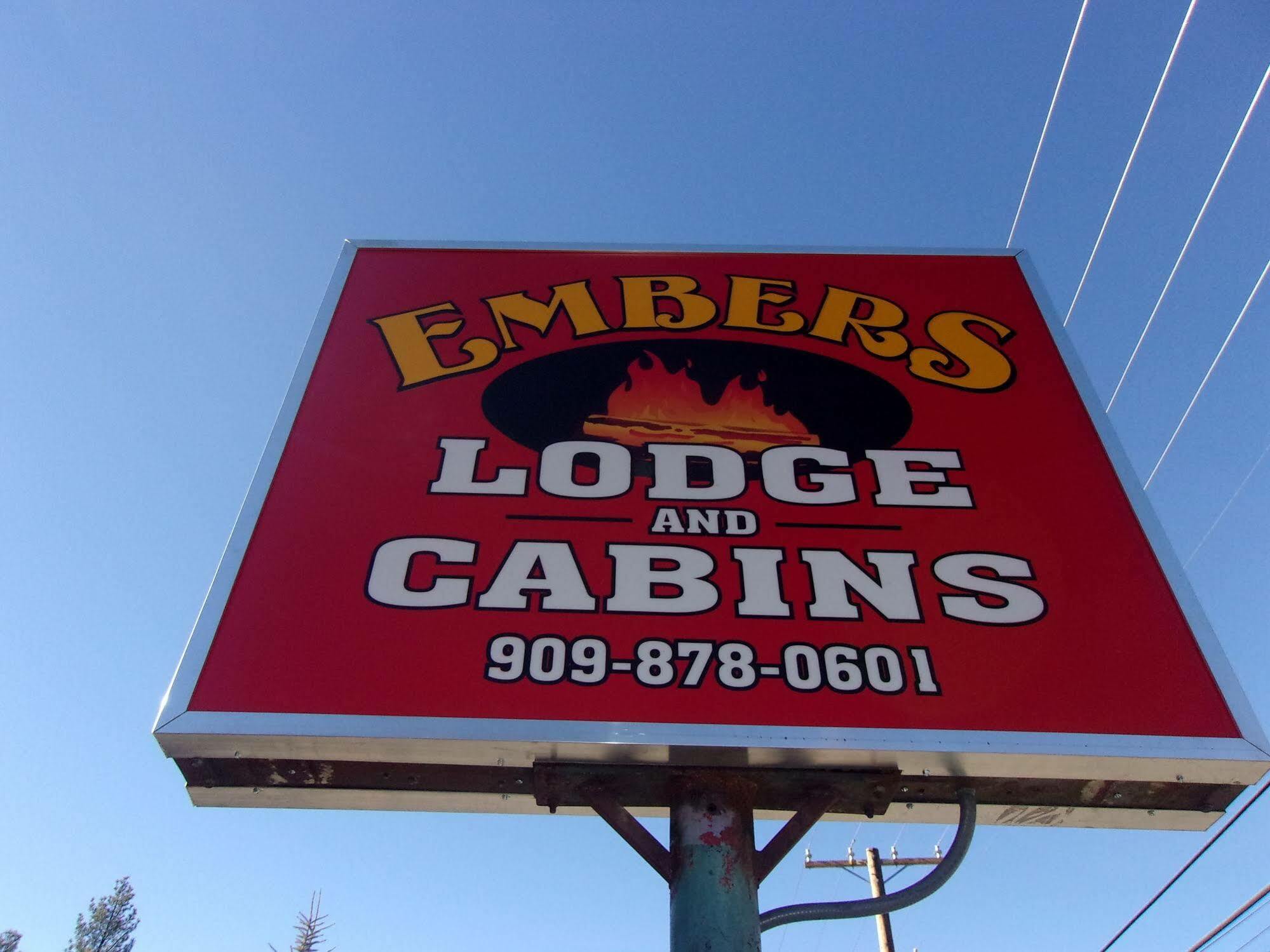 Embers Lodge & Cabins Big Bear Lake Exteriör bild